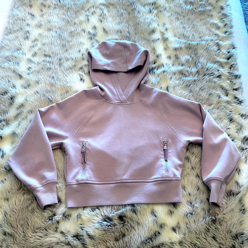 Girls cropped hoodie size 6